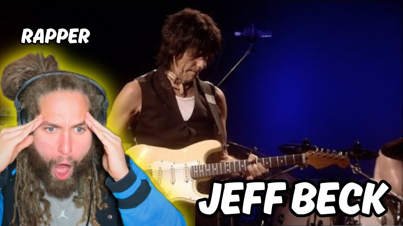 Rapper's first time hearing Jeff Beck!