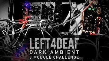 Eurorack 3 Module Challenge | Dark Ambient with nano Rings