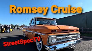 Australian Classic car cruise. Hot rods, rat rods, muscle cars, barn finds.