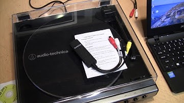 Using an EasyCap USB video capture device to record audio (only)