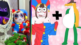 Gummigoo + PREGNANCY = Pomni react to The Amazing Digital Circus  Smiling Critters  Animation 116