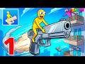 🔫 Flip Beat Gameplay Walkthrough Part 1 - Ragdoll Destruction Madness Begins (Android, iOS)