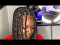 Stylesbymzg is live medium knotless braids