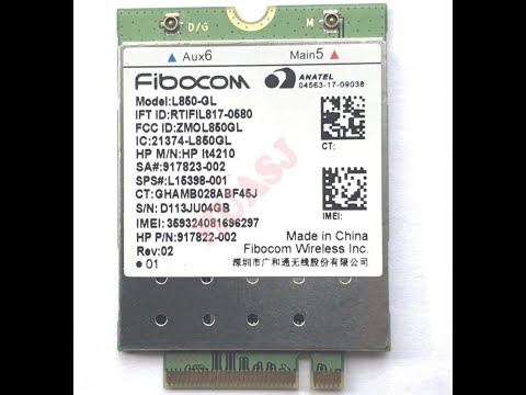 Тест Fibocom l850-GL