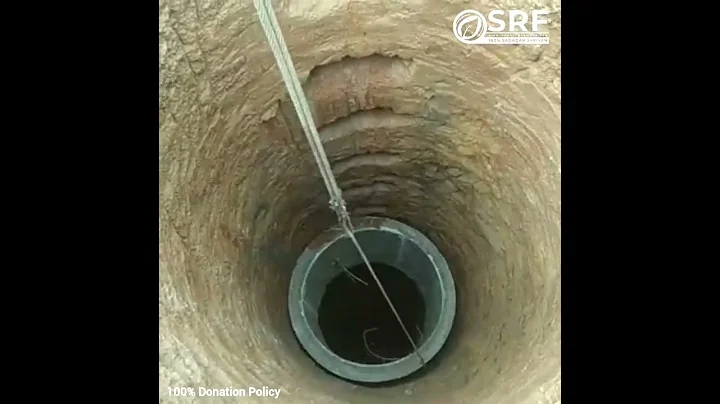 🚧🇬🇭 Ma sha Allah, another SRF water well is now having its CONCRETE rings installed