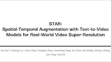 STAR: Spatial-Temporal Augmentation with Text-to-Video Models for Real-World Video Super-Resolution