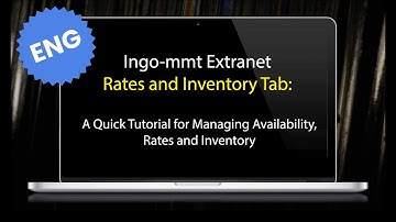 Updating rates & inventory & setting restrictions in the Ingo-mmt extranet | Eng Version