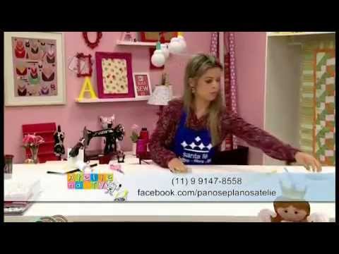 Ateliê na TV - Rede Brasil - 04.06.15 - Rose Rodrigues e Alice Moreira