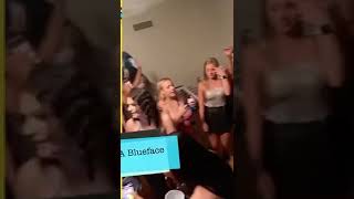 Girls start fighting at bluefaces house party!!!!