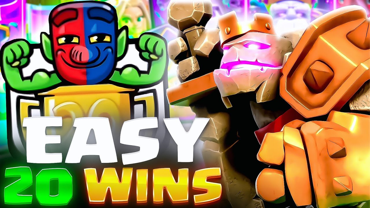 Я НАШЕЛ ЛУЧШУЮ КОЛОДУ С НАСОСОМ ГОЛЕМА ЗА 20 ПОБЕД! 💥