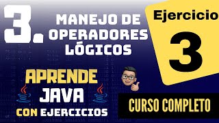 Manejo de Operadores Lógicos en Java - Ejercicio 3