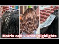 How to: Global hair colour with Highlights/matrix/tutorial/easy way/Step by step/Avinashhaircare