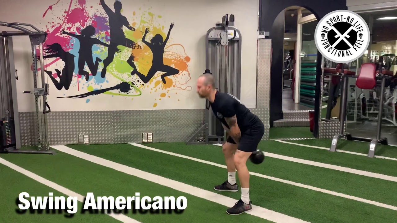 Swing Americano de kettlebell YouTube