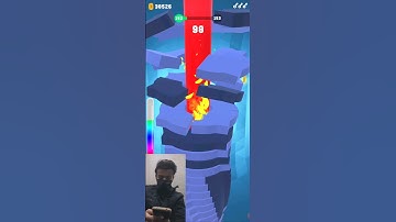 Drop stack Ball gameplayed🤐 #unitedgaming #dropstackball #shortsfeed