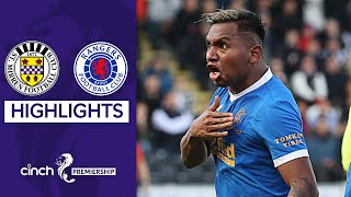 St Mirren 1-2 Rangers | Morelos Scores His 100th Rangers Goal! | cinch Premiership