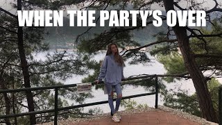 WHEN THE PARTY`S OVER _____ BILLIE EILISH ( COVER by Lika)