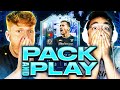 FIFA 22 - 82+ PACKS!! 2x FANTASY FUT PACKED IN PACK N PLAY VS @ItsJames - ULTIMATE TEAM