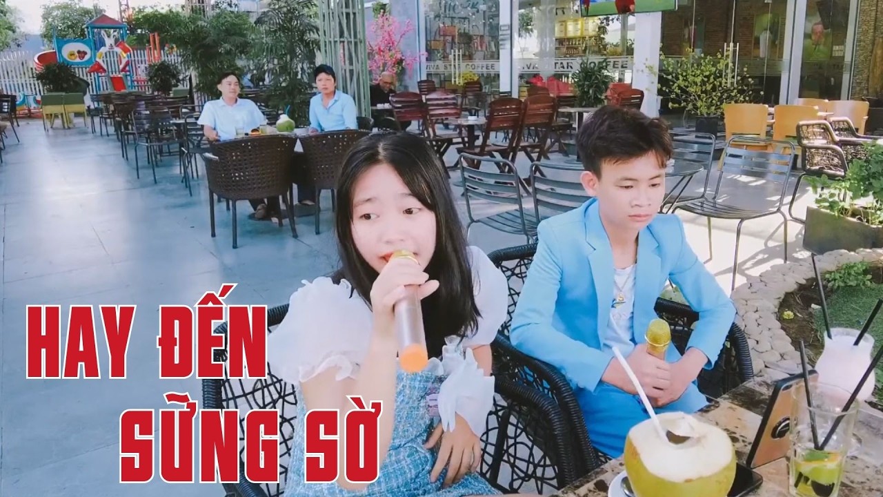 Thiệp Hồng Anh Viết Tên Em - Cặp Đôi Nhí Hát Rong Bolero Hay Đến Sững Sờ | Hà Vi ft Quốc Linh