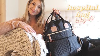 WHAT'S IN MY HOSPITAL BAG  | BABY #3