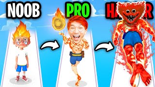 NOOB vs PRO vs HACKER In DNA EVOLUTION!? (ALL LEVELS!)