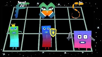 Merge Number Cube: Fam Run  VS  Merge ABC Lore: Letter Run - Merge Battles ( Part 2 )