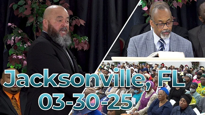 First Church TOG Broadcast March 30, 2025 Sunday Edited With Scriptures from Jacksonville Florida