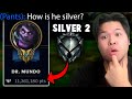 SILVER 2 DR MUNDO 11,000,000 MASTERY POINTS - Spectating Highest Mastery Points on MUNDO