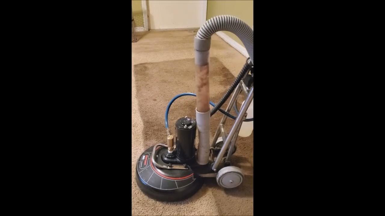 Carpet Cleaning with Rotovac 360i with Monsoon extractor YouTube