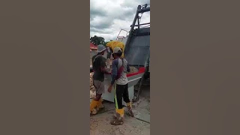 DMP50 Concrete Mixer Pump is Working in Indonesia—Daswell Machinery