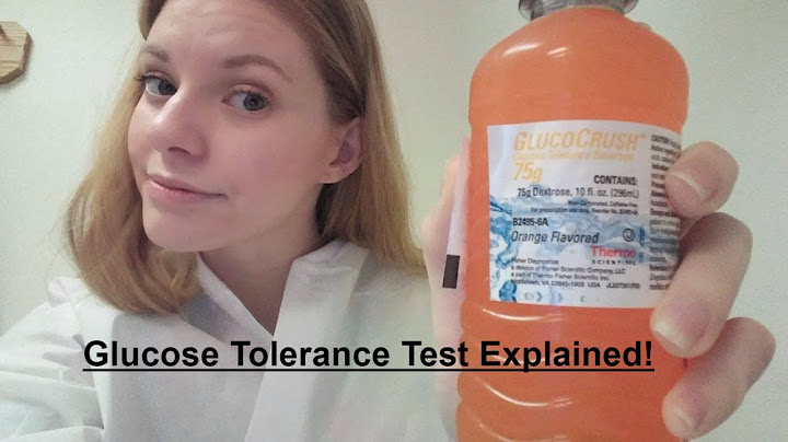 3 Hour Glucose Tolerance Test for Gestational Diabetes