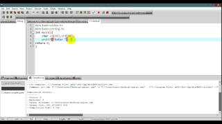 C programming String length string and compare string