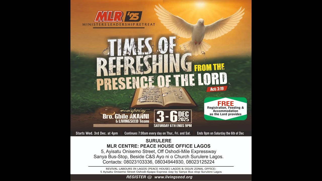 Ministers Leadership Retreat, MLR