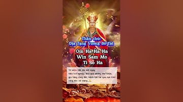 Thần chú địa tạng Vương Bồ Tát