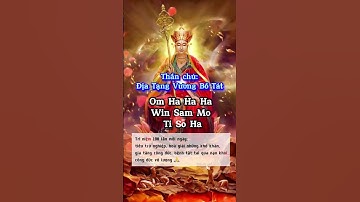 Thần chú địa tạng Vương Bồ Tát