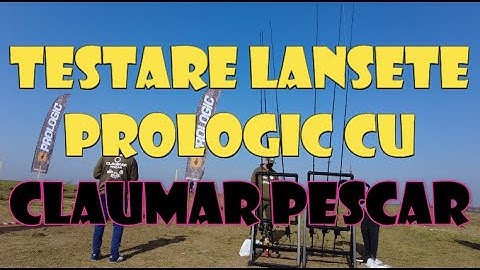 CASTING PROLOGIC rods supported by CLAUMAR PESCAR and ARROW INTERNATIONAL ** BALTA CENUSARU **