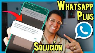 WHATSAPP PLUS Ultima Versión 2024 ✅SOLUCION TODOS LOS ERRORES