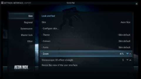 TheCommerceKid (VERSION 17.0): Changing Zoom with AEON Nox for your TV