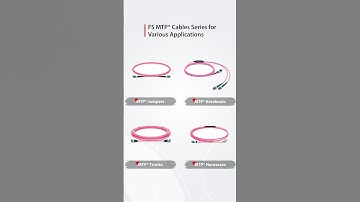 FS MTP® Cable Series #Cabling # fiberoptics #shorts