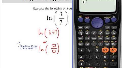 Logs   Using your calculator