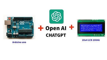 ARDUINO WITH CHATGPT | LCD 2004A ARDUINO| OPEN AI | How to use chat gpt for coding | Easy coding |