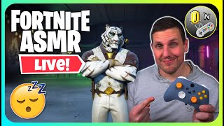 *LIVE* Fortnite, But It's ASMR | Playing With Viewers! (Relaxing Controller Sounds)