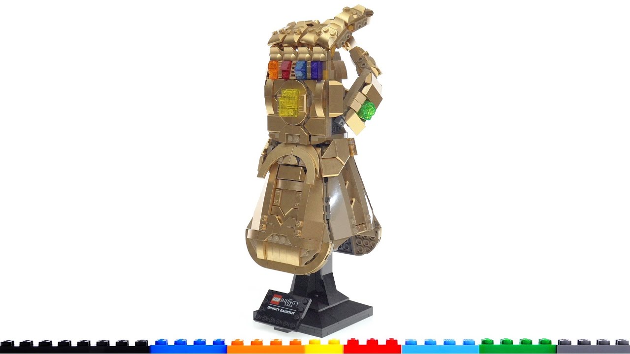 LEGO buildable Marvel Infinity Gauntlet 76191 review! This hand
