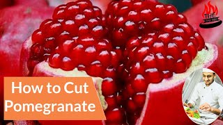 Pomegranate cutting |انار کھولنے کا طریقہ| Short Video for Cutting Pome TCT Food CHEF BILAL HUSSAIN