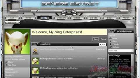Complete Custom Ning Theme Design