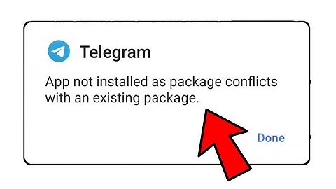 100% Fixed App not installed as package conflicts with an existing package Problem for all Android