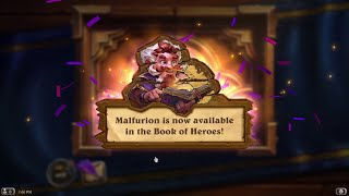 Book of Heroes Malfurion vs Cenarius | Hearthstone Book of Heroes Book of Heroes Malfurion vs Cenarius | Hearthstone Book of Heroes