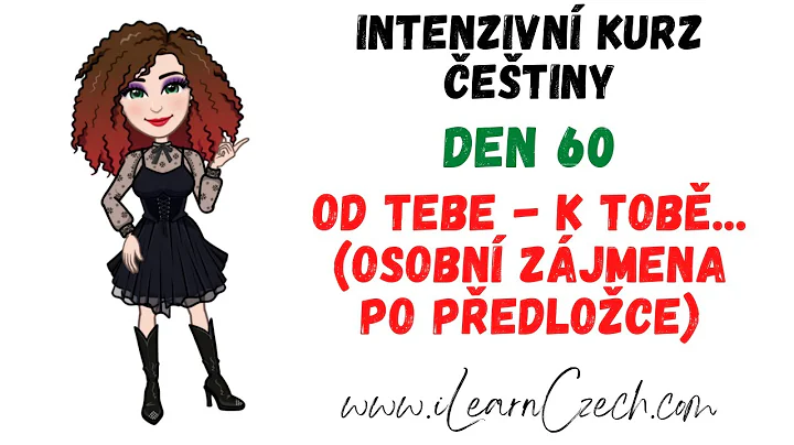 Intensive Czech course 60: Personal pronouns after a preposition
