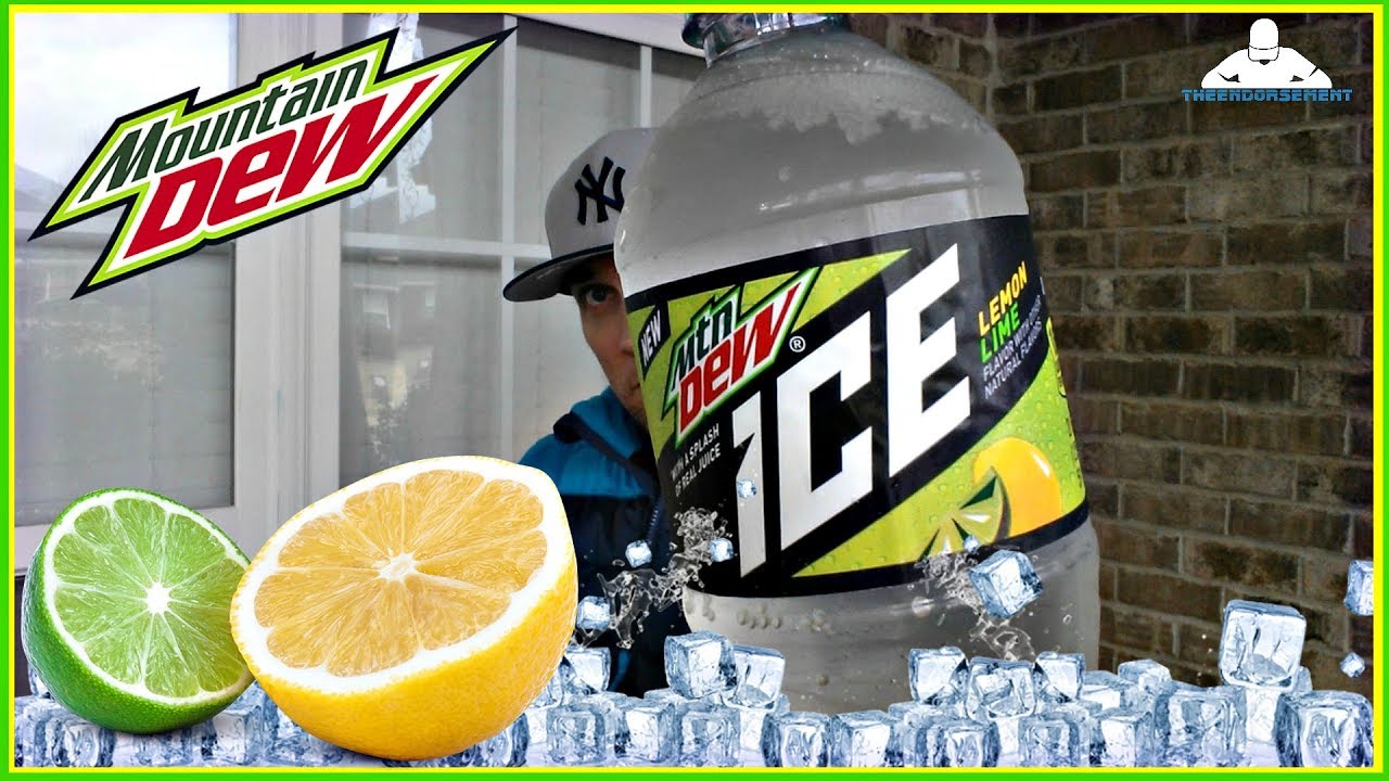 Mountain Dew® ICE Review! Lemon Lime Flavor YouTube