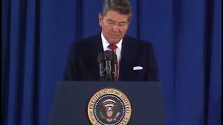 President Reagan's Remakrs to New Jersey Chamber of Commerce in Somerset on October 13, 1987