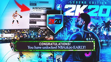 PLAYING NBA 2K20 EARLY *NOT CLICKBAIT*